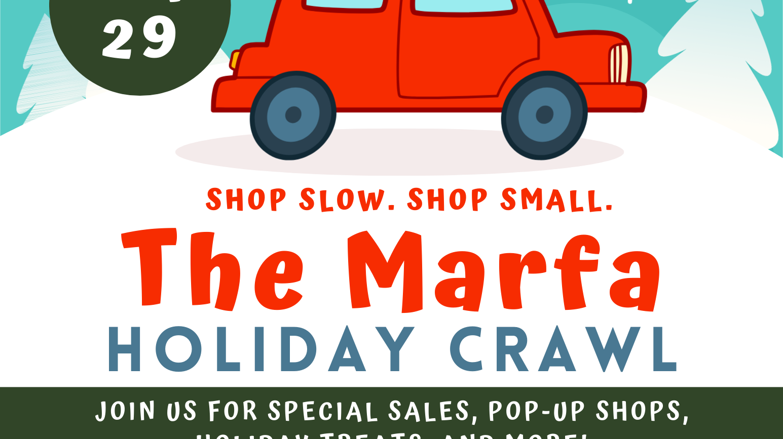 The Marfa Holiday Crawl